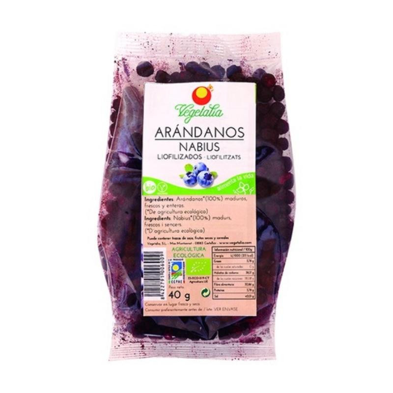 Arándano Negro Liofilizado Bio 40 gr Vegetalia