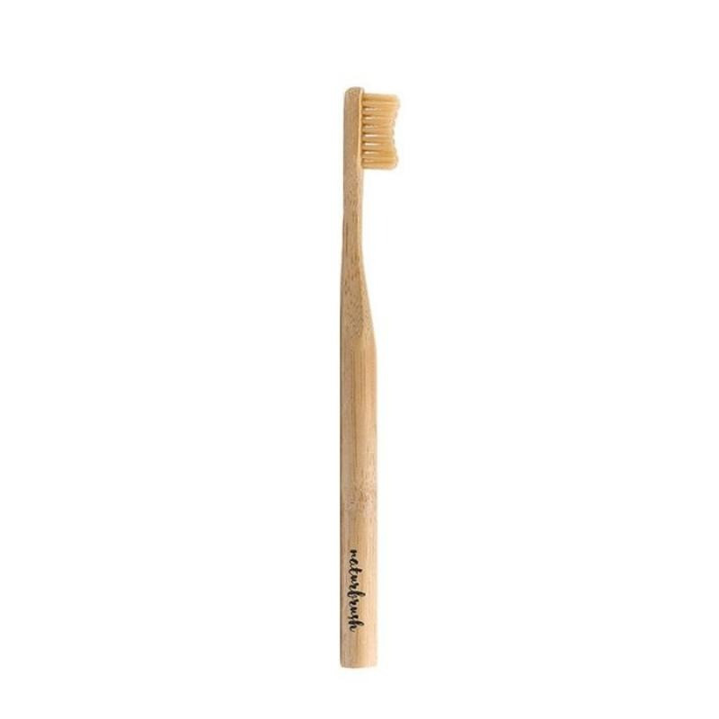 Cepillo Dental Natural De Bambú Cabezal Renovable Naturbrush