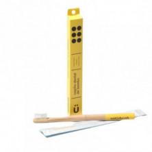 Cepillo Dental De Bambú Adulto Amarillo Natürbrush