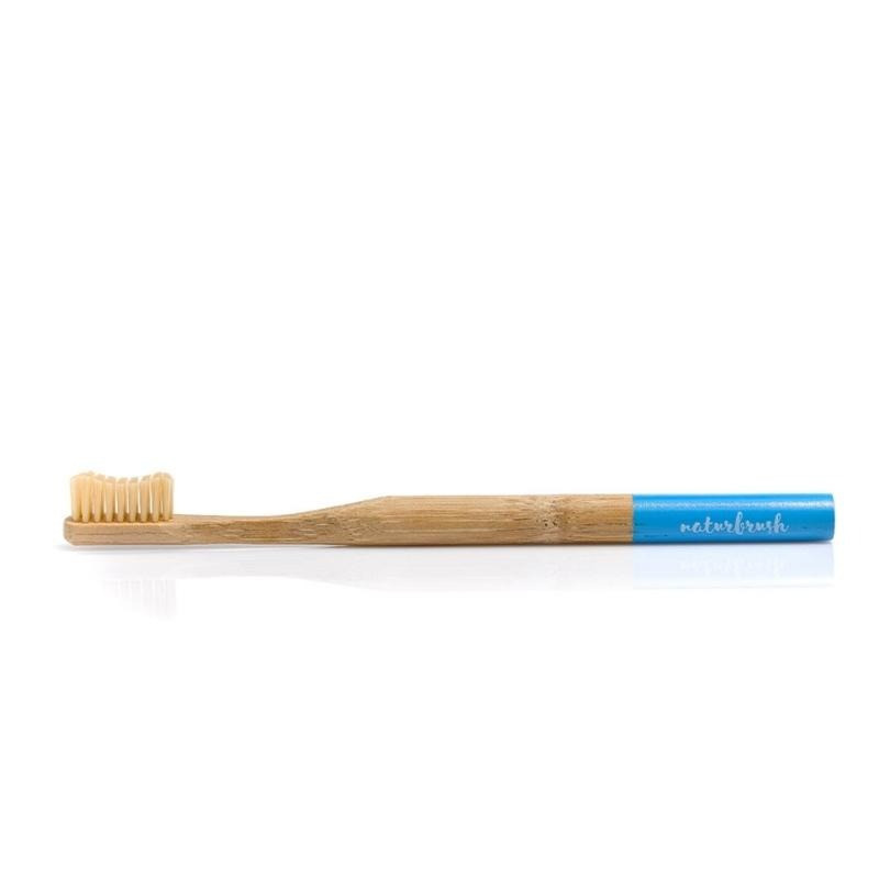 Cepillo Dental De Bambú Infantil Azul 1 unidad Naturbrush