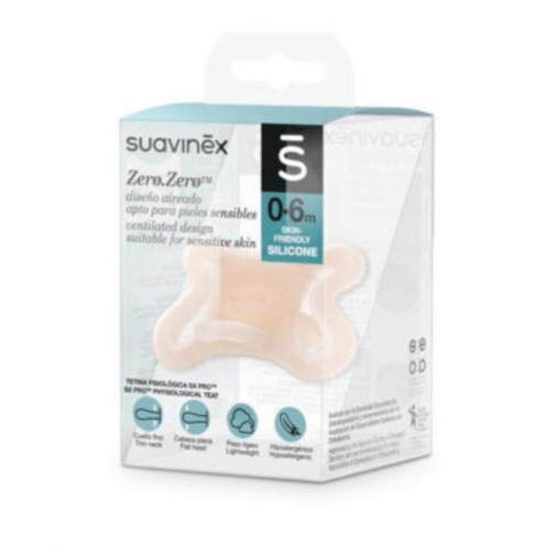 Chupete Zero. Zero 0 6 Meses Suavinex