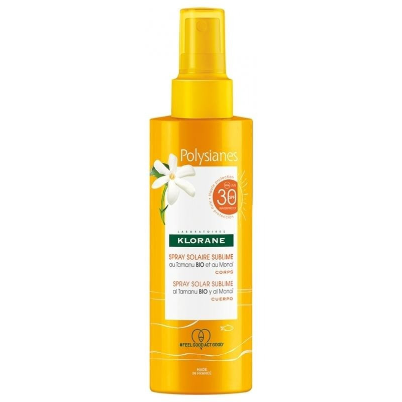 Spray Solar Polysianes  Sublime SPF30 200ml Klorane