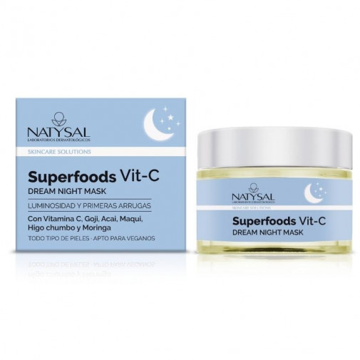 Superfoods Vit C Dream Night Mask 50 ml Natysal