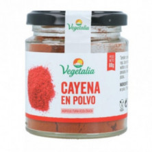 Cayena en polvo bio 80 g Vegetalia