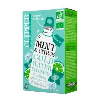 Infusión Fría de Menta y Cítricos Bio 10 Bolsas Cupper