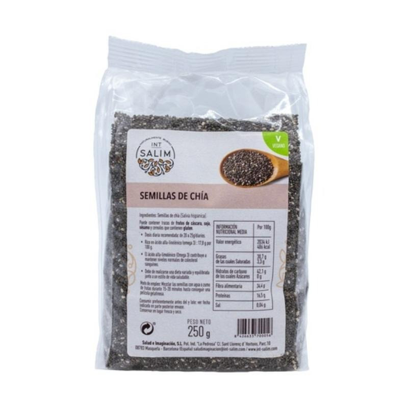 Semillas Chia 250 gr Int-Salim