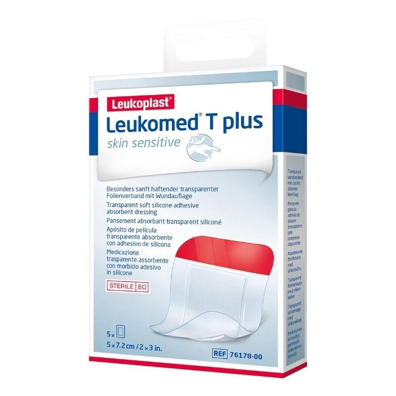 Apósito Leukomed T Plus Skin Sensitive 5x7.2 cm Leukoplast