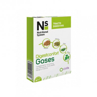 Ns Cinfa Digestconfort Gases 60 Comprimidos