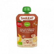 Pouch Leche de Almendra, Cacao y Fresa 100gr Eco Smileat