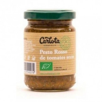 Pesto con Tomate Seco y Cáñamo Bio 140 gr Holoslife