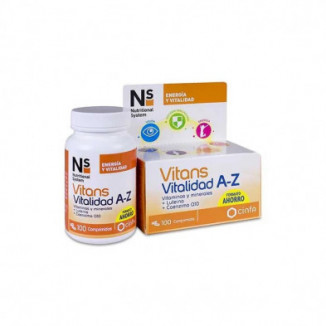 Ns Vitans Vitalidad A-Z 100 Comprimidos Cinfa