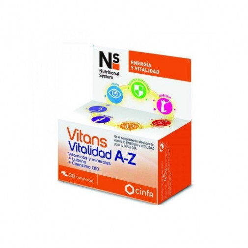 Ns Vitans Vitalidad A Z 30 Comprimidos Cinfa