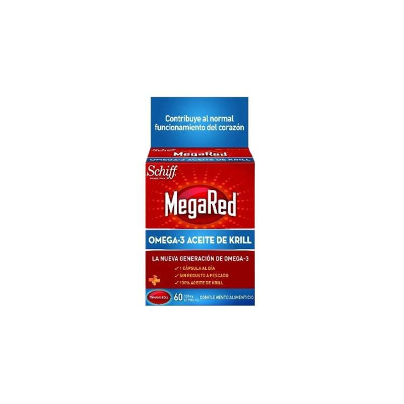 Megared 500 omega 3 60 cápsulas