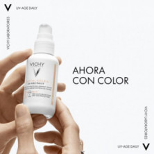 Capital Soleil Fluido Antifotoenvejecimiento SPF50+ Con Color 40 ml Vichy