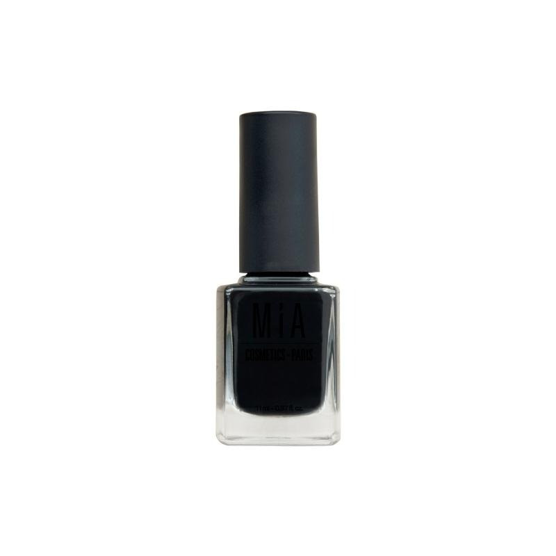 Esmalte Negro Carbón 11 ml Mia Cosmetics