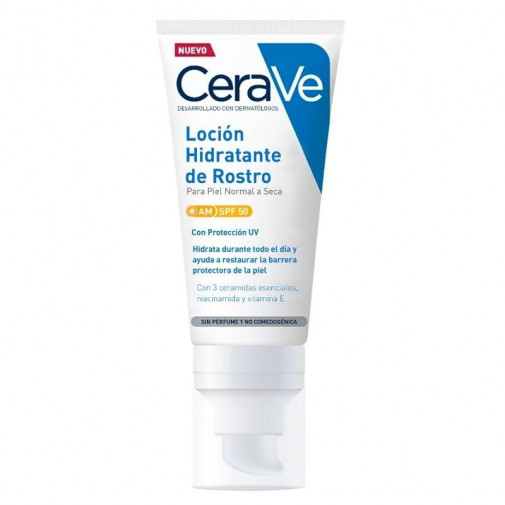 Cerave Locion Hidrat Rostro Spf50 52 Ml
