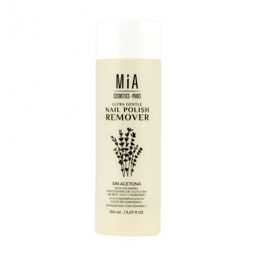 Ultra Gentle Nail Polish Remover 150 Ml Mia Cosmetics