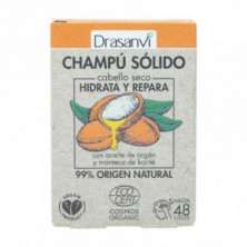 Champú Sólido Cabello Seco Ecocert 80g Drasanvi