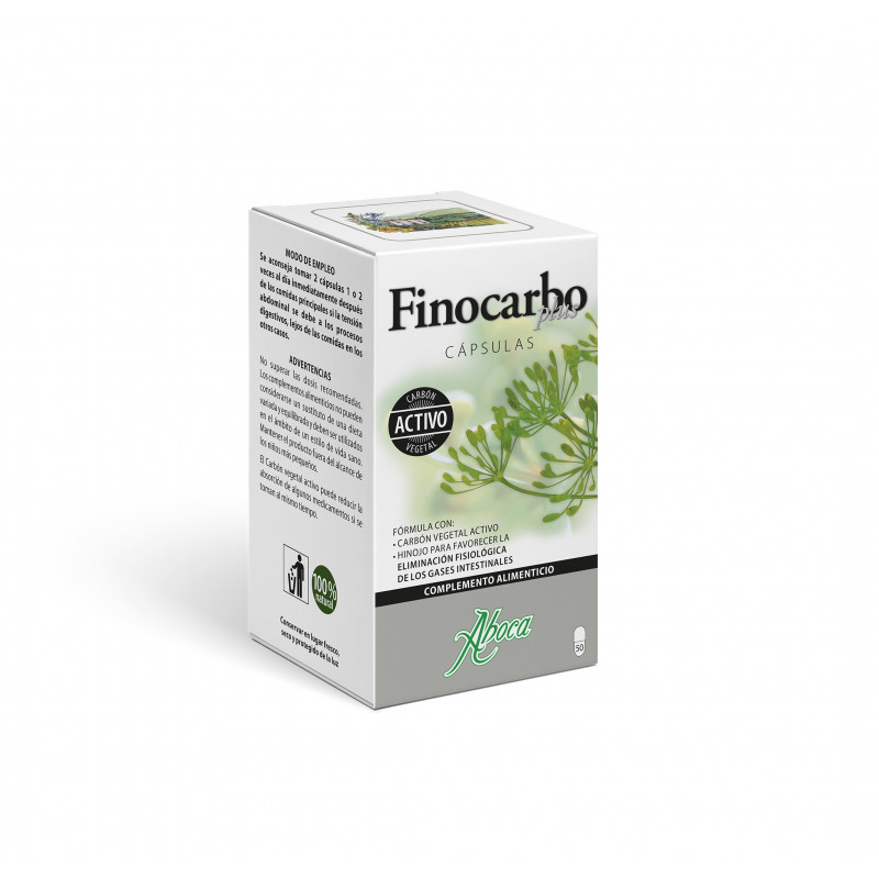 Aboca Finocarbo Plus 500 mg 50 Cápsulas