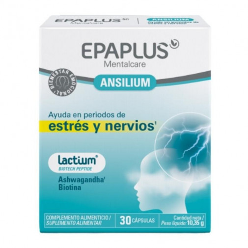 Mentalcare Ansilium 30 Cápsulas Epaplus