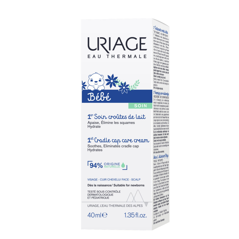 Crema Bebé para la Costra Láctea 40ml Uriage