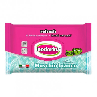 Toallitas Refresh Musgo 40 Unidades Inodorina