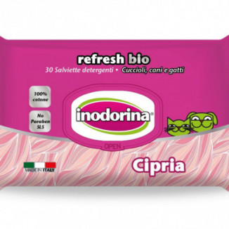 Toallitas Refresh Bio Cipria 30 Unidades Inodorina