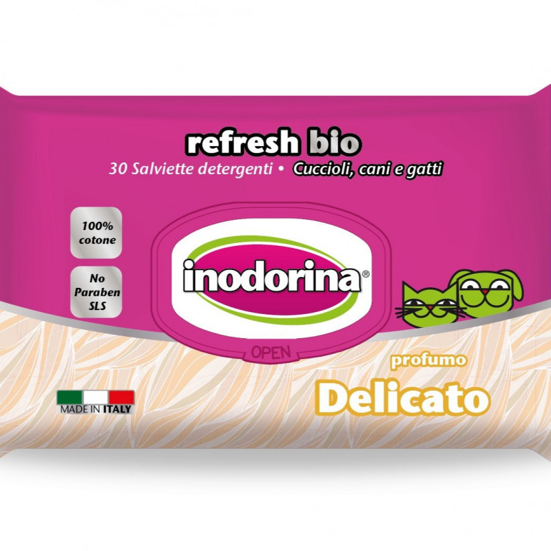 Toallitas Refresh Bio Neutra 30 Unidades Inodorina