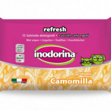 Toallitas Refresh Camomilla 15 Unidades Inodorina