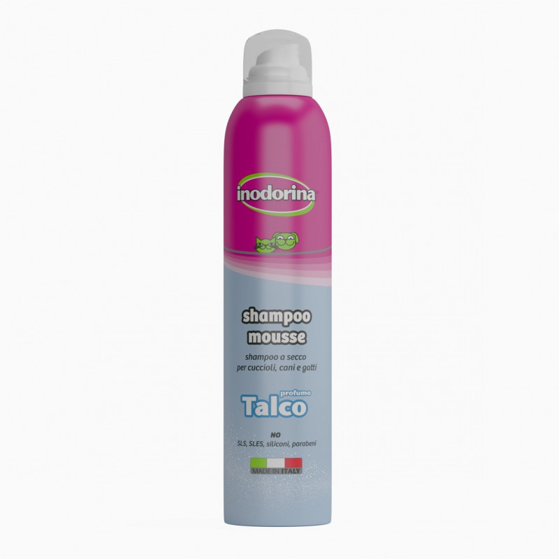 Champú Mousse - Talco 300 ml Inodorina