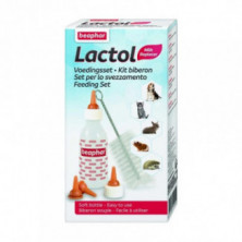 Lactol Kit Biberon + 6 Tetinas + Limpiador Beaphar