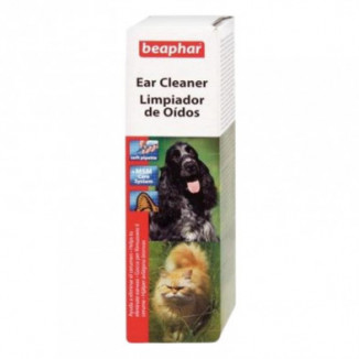 Gotas Limpiadoras Orejas Perros y Gatos 50 ml Beaphar