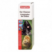 Gotas Limpiadoras Orejas Perros y Gatos 50 ml Beaphar