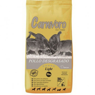 Pienso Light Pollo Desgrasado 15 Kg Carnivoro