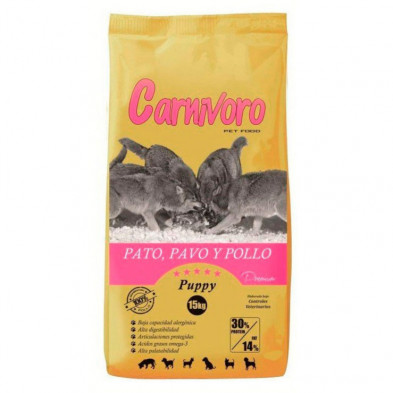 Pienso Puppy Pato Pavo Pollo 15 Kg Carnivoro