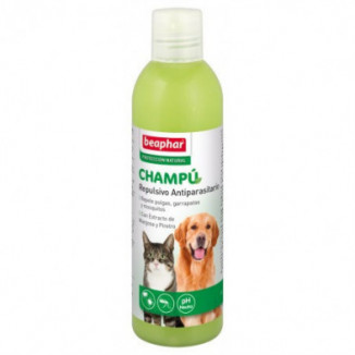 Champu Perro Gato Repulsivo Antiparasitario 250 ml Beaphar