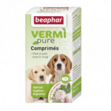 Vermipure Antiparisatarias Naturales Perro Pequeños 50 Comprimidos Beaphar