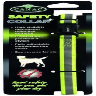 Collar De Seguridad Reflectante Para Perros Talla Media Grande Beaphar