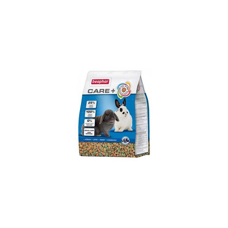 Care+ Pienso para conejo 1,5 Kg Beaphar