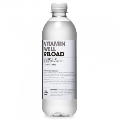 Bebida Recarga de Energía Sabor Lima/Limón 500 ml Vitamin Well