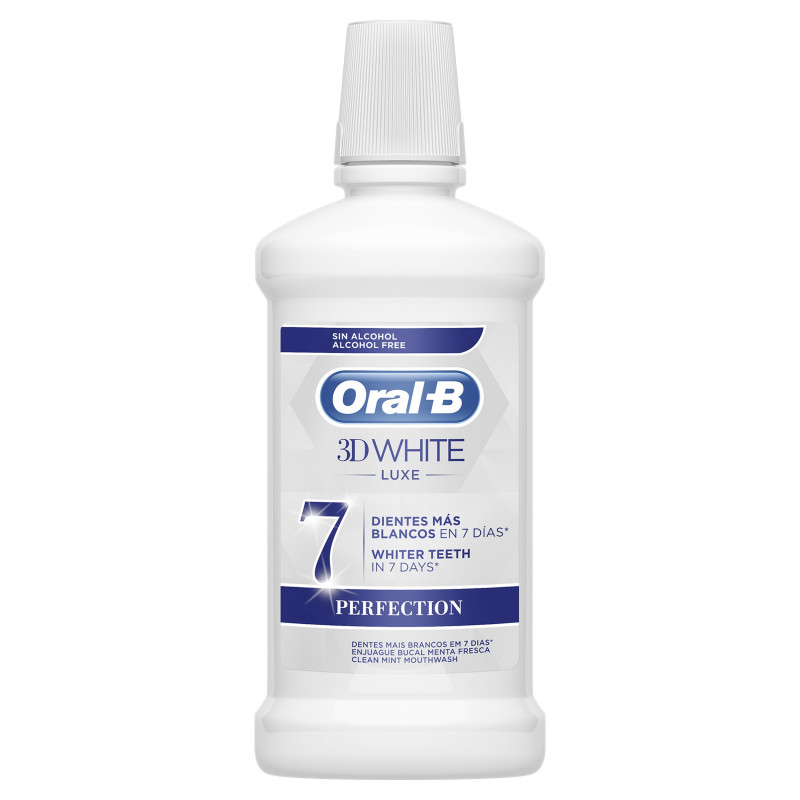 Oral-B Colutorio 3D White Luxe Brillo Seductor 500 ml