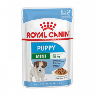 Comida Húmeda Para Perros Shn Mini Puppy  Pouch 12 Unidades Royal Canin