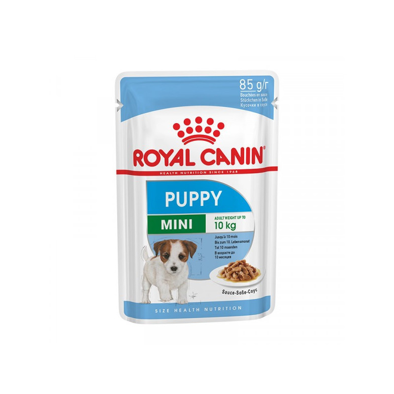 Comida Húmeda Para Perros Shn Mini Puppy  Pouch 12 Unidades Royal Canin