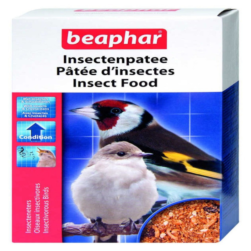 Alimento Para Pájaros Pasta Insectos 350 gr Beaphar