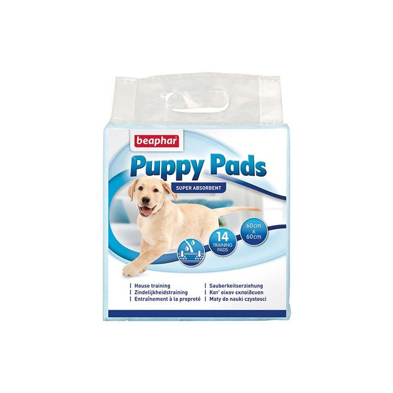 Toallitas Obsorbentes Perros Puppy Pads 14 Unidades Beaphar