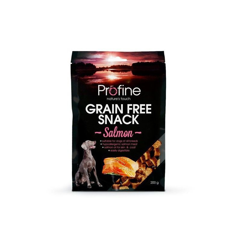 Snack Para Perros Sin Cereales De Salmon 200 Gr Profine