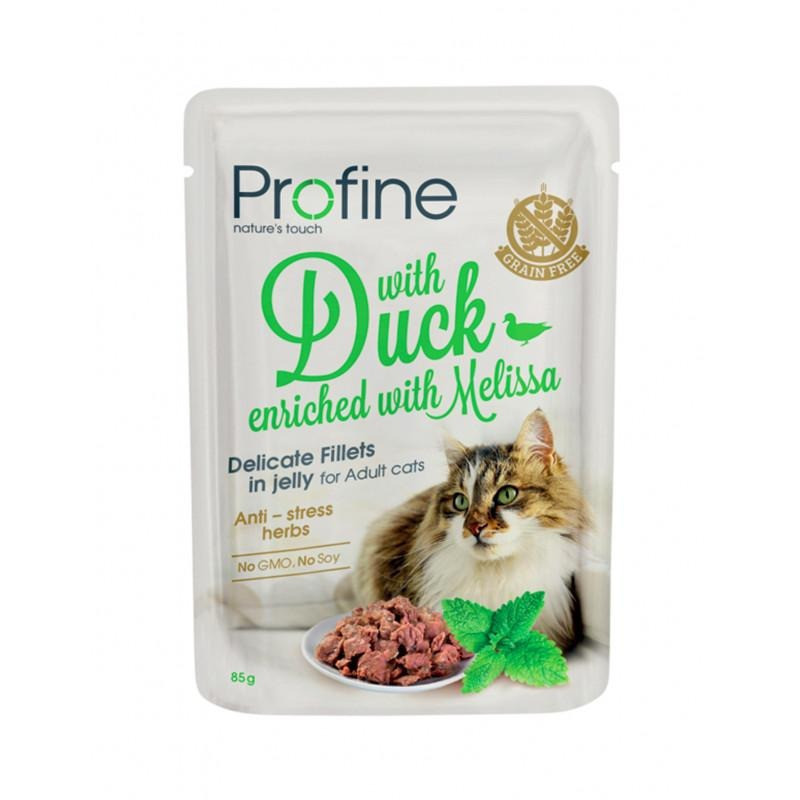 Snack Para Gatos Pouch De Pato 24 X85 gr Profine