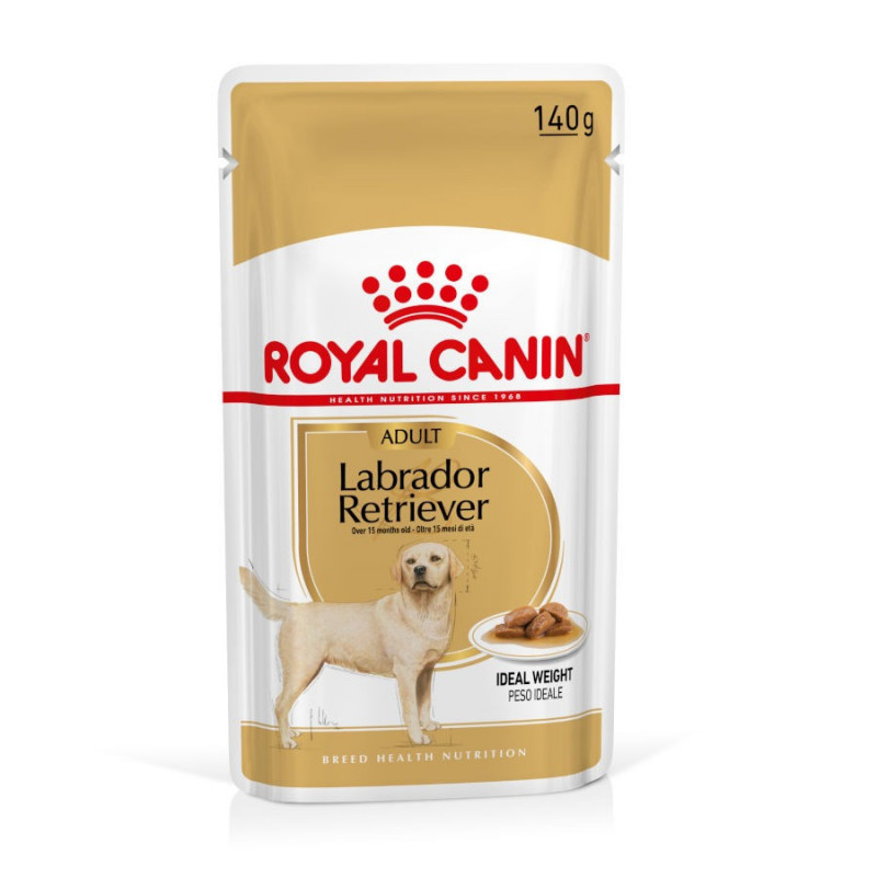 Comida Húmeda Para Perros Bhn Wet Labrador 140 gr 10 Unidades Royal Canin