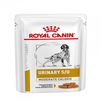 Comida Húmeda Para Perros Vhn Urinary Mod Cal Pouch 12 Unidades Royal Canin