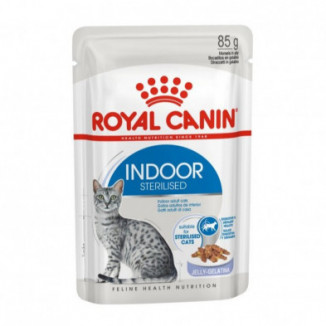 Comida Húmeda Para Gatos Fhn Indoor Jelly 12 Unidades Royal Canin